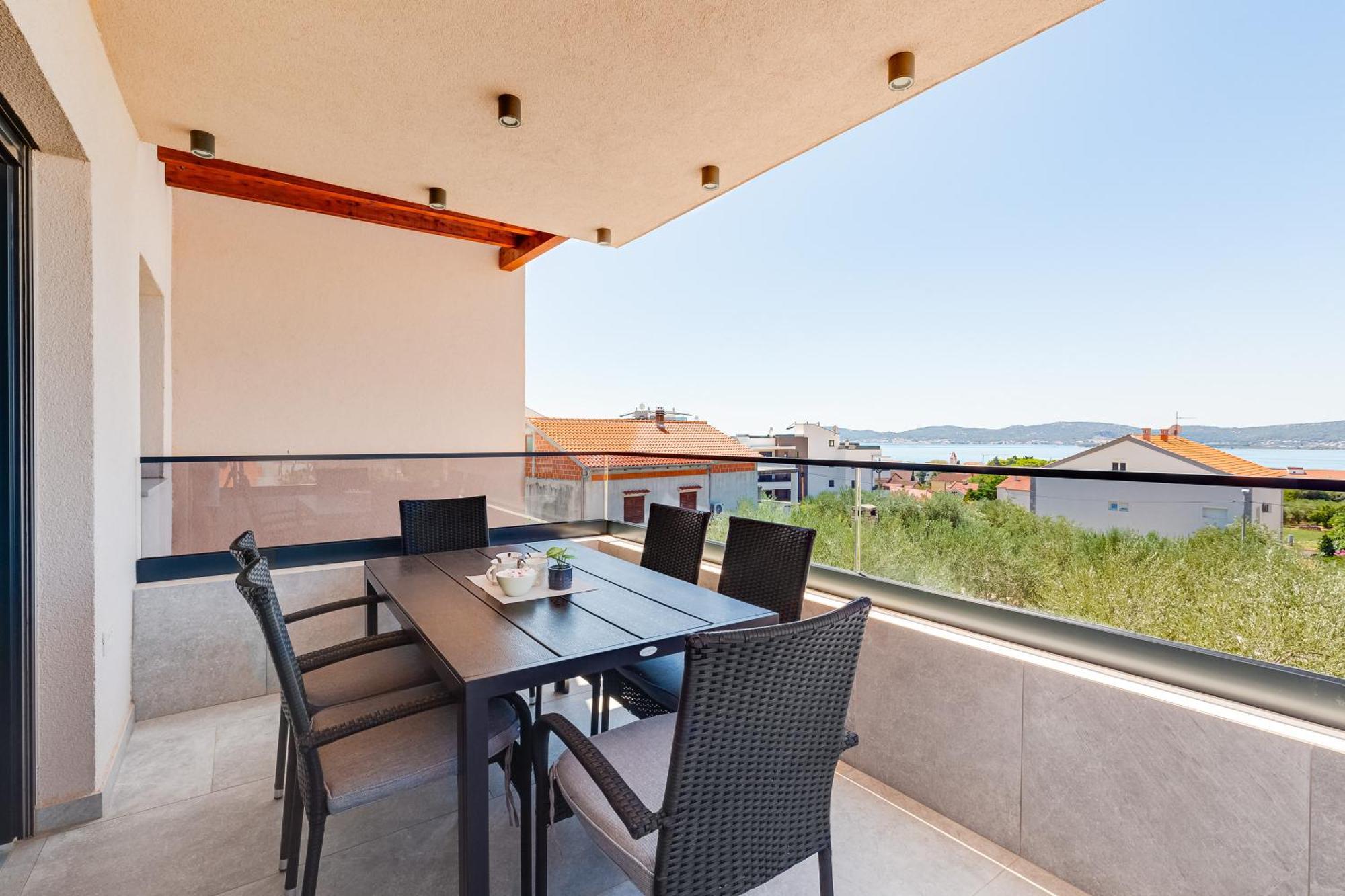Sea Bay View Apartment - Appartement Avec Piscine Et Magnifique Vue Sur Mer Свети-Филип-и-Яков Экстерьер фото